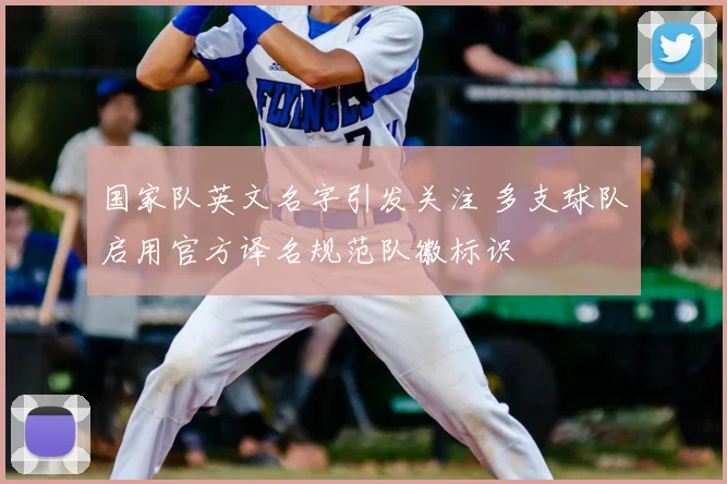 国家队英文名字引发关注 多支球队启用官方译名规范队徽标识